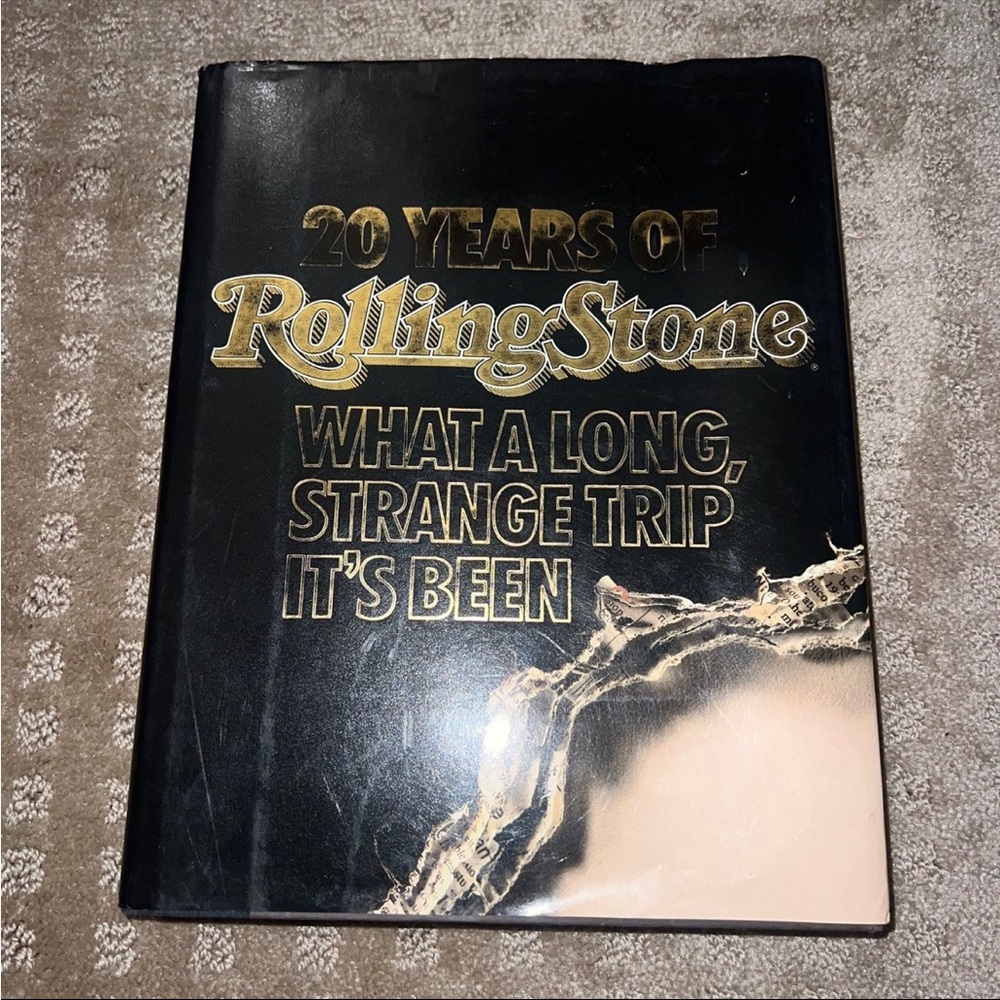 20 years of Rolling Stones Coffee Table Book Hardcover